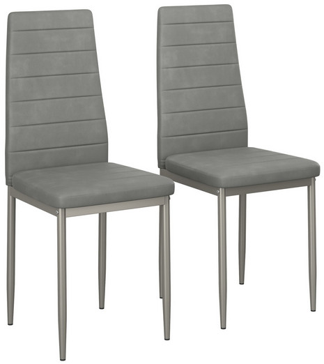 Два стула Мебель--24 A-117, светло-серый