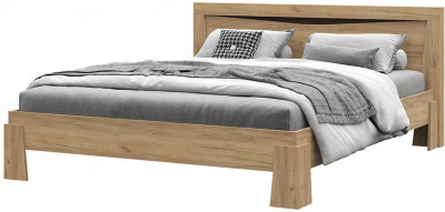 Спальня "Паола" КР 703 (1700х844х2120 мм) дуб крафт золото