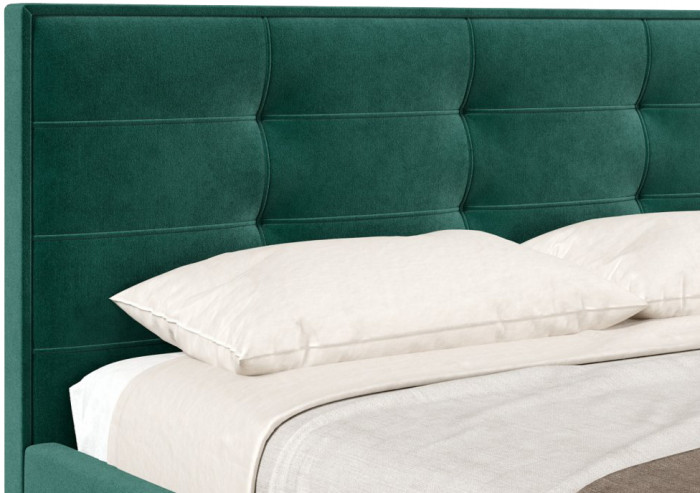 Кровать с подъёмным механизмом 1800 Римини, зеленый 626