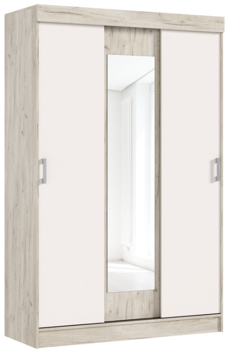 Модульная спальня Басямиф, Крафт серый/Кашемир