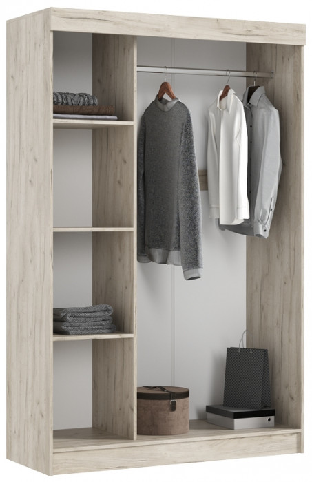 Модульная спальня Басямиф, Крафт серый/Кашемир