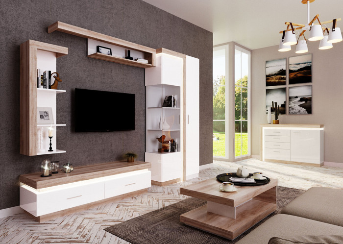 Тумба для ТВ длинная Люмен 10