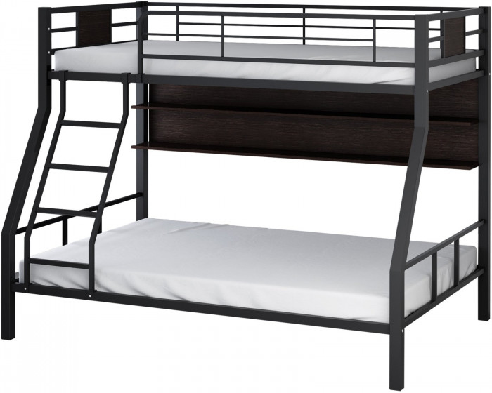 Двухъярусная кровать Гранада-1П (Слоновая кость, Крем)