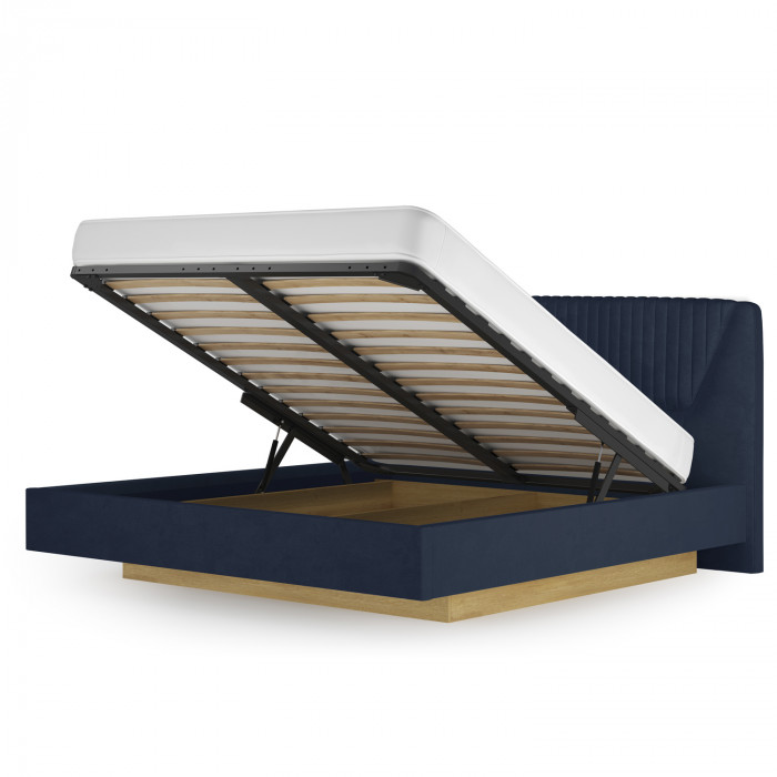 Кровать-11М с подъемным основанием 1600 Вега Сапфир