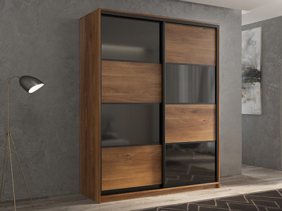 Шкаф-купе Кааппи 13 Кастелло Бренди 160х60х230 см