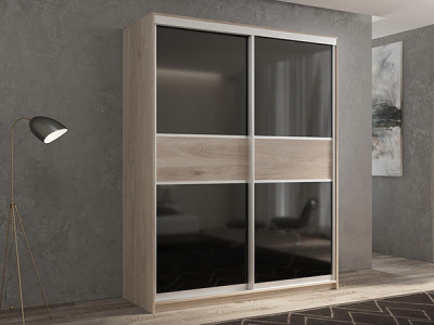 Шкаф-купе Кааппи 12 Кастелло Серый 160х60х230 см