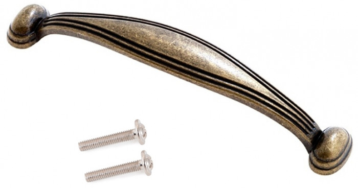 Лидер-8 Пенал МД 23Б + Тумба МД 3.16 + Тумба МД 3.16, цвет белый шагрень/крафт золото, ШхГхВ 120х50х190 см., универсальная сборка