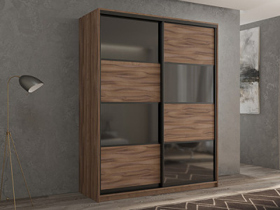 Шкаф-купе Кааппи 13 Орех Тьеполло 160х60х230 см