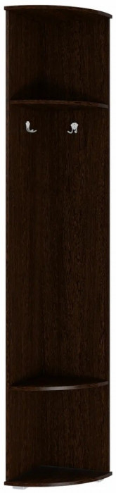 Модульная угловая прихожая Ника, композиция 2, венге/лоредо