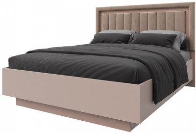 Кровать КИНГ-САЙЗ 180х200 "Харди-1" с ПМ - Латте/Ирландский ликер