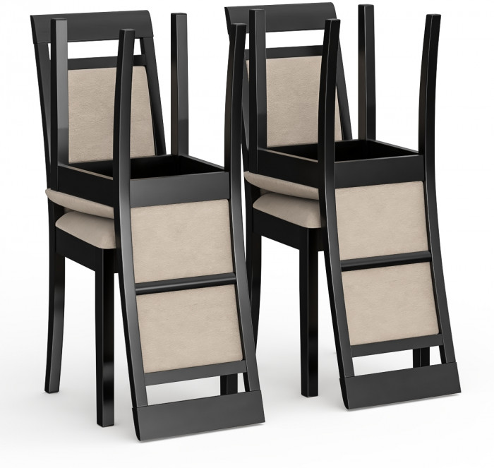 Четыре стула Мебель--24 Гольф-12 разборных, венге