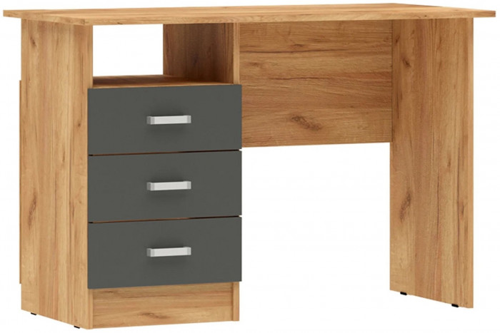 Мартина Стол письменный (Белый, Дуб Сонома)