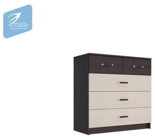 Вега К-04 Комод 5/2 ящиков