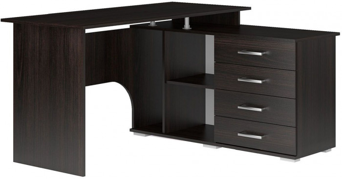 Интел-10 стол компьютерный Бодега Темный