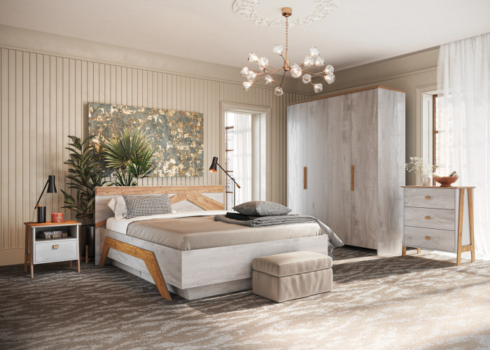 Кровать king-size 180х200 