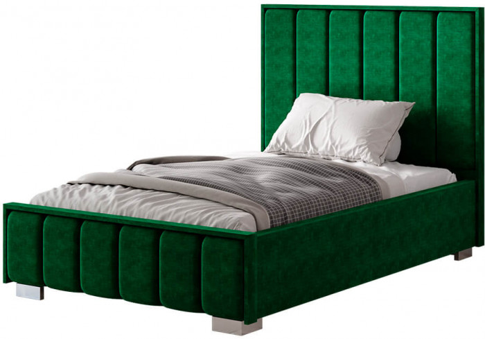 Кровать "Мирабель" КР-06 1,2м под подъемный механизм изумруд