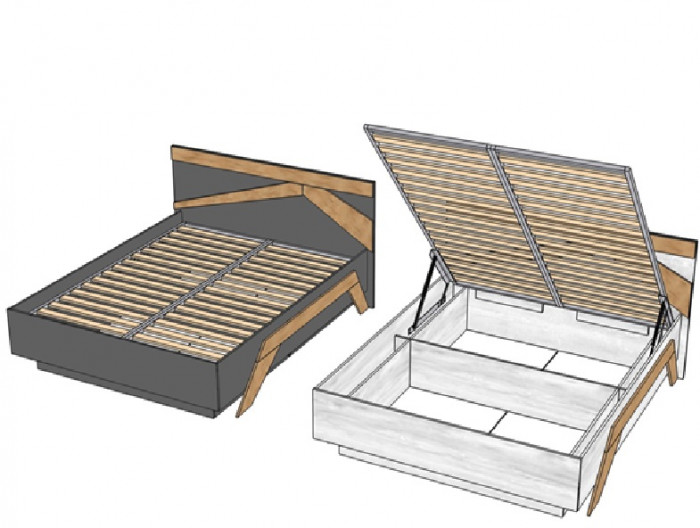 Кровать 140х200 