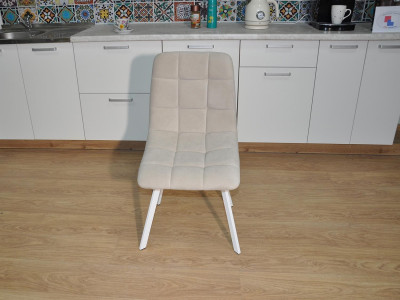 Стул ХИТ-2 / белый / бежевый