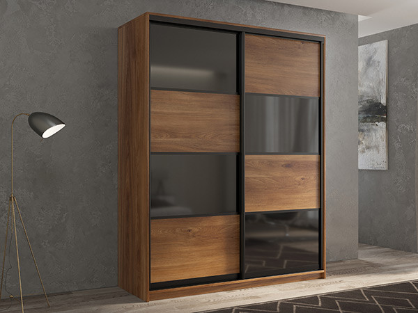 Шкаф-купе Кааппи 13 Кастелло Бренди 140х45х230 см