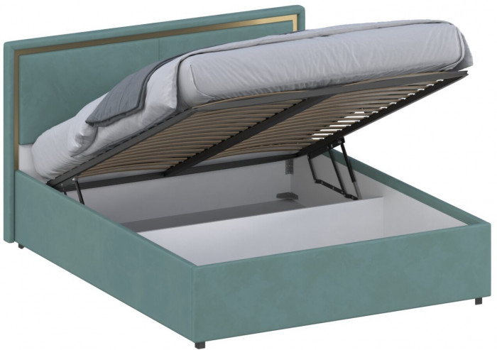 Кровать 160 с подъемным механизмом КРП-431-М-16, Микровелюр Zeekr-72