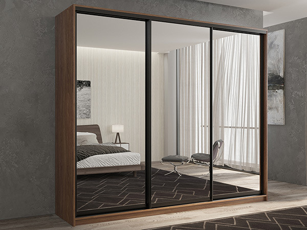 Шкаф-купе Кааппи 1 Морское Дерево Винтаж 210х60х230 см