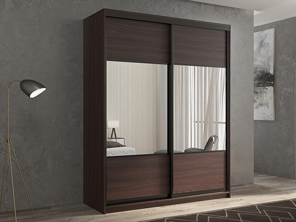 Шкаф-купе Кааппи 6 Венге 120х60х230 см