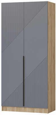 Шкаф Авис 1,0, Крафт золотой/Графит