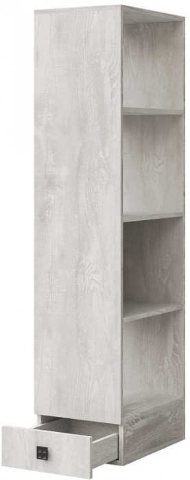 Полка с ящиком "Атланта" - Бетон пайн светлый