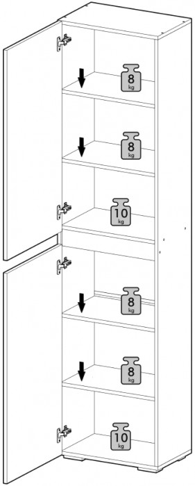 Гостиная Вирола. Комплектация 2