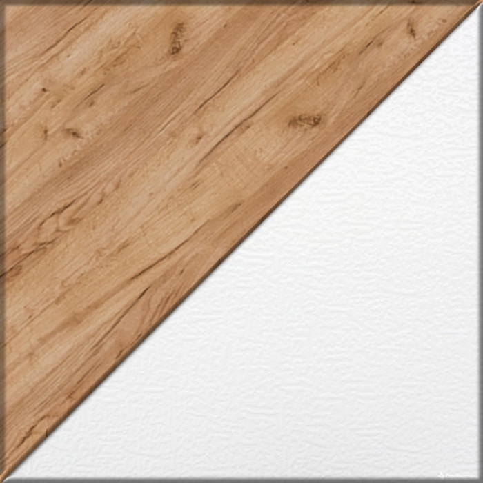 Лидер-8 Стол + Тумба МД 3.16 + Шкаф МД 20Б, цвет белый шагрень/крафт золото, ШхГхВ 285х50/37,5х75/190 или 115х200/50х75/190 см., НЕ ун. сборка