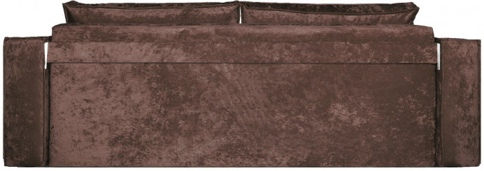 Диван-еврокнижка Лофт Люкс Плюш, 140х195, коричневый