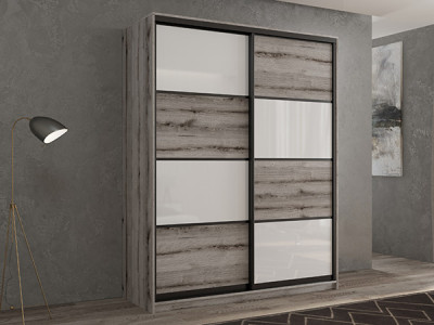 Шкаф-купе Кааппи 14 Эвок Окаменелый 120х60х230 см