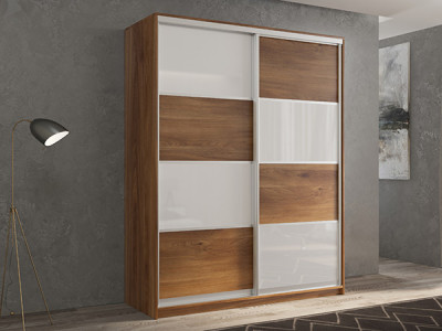 Шкаф-купе Кааппи 14 Кастелло Бренди 160х60х230 см