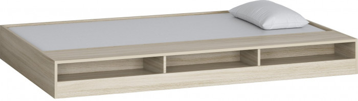 Двухъярусная кровать Гранада 1КВ (Дуб Сонома, Коричневый)