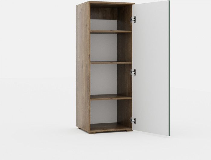 Модульная гостиная "Монреаль" - Антарцит/Дуб канадский арктик