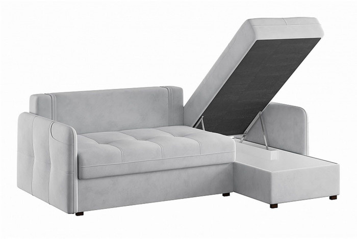 Диван-кровать угловой SMART 1 2Т-1Пф Ультра Смог