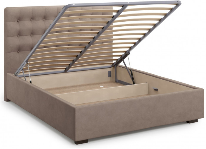 Кровать Brayers 180 с подъемным механизмом, Velutto 22
